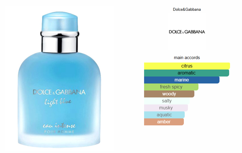 Dolce & Gabbana Light Blue Eau Intense Pour Homme EDP - Tester!